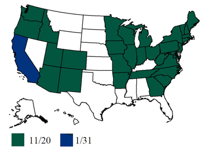 Apples National Fact Sheet Map