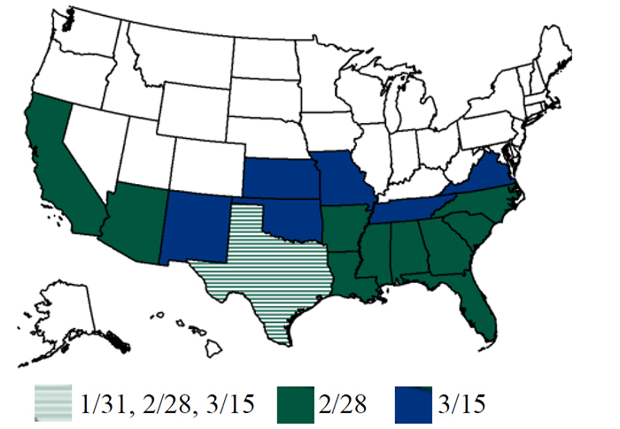 Cotton SCD Map